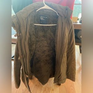 American Eagle olive green jacket